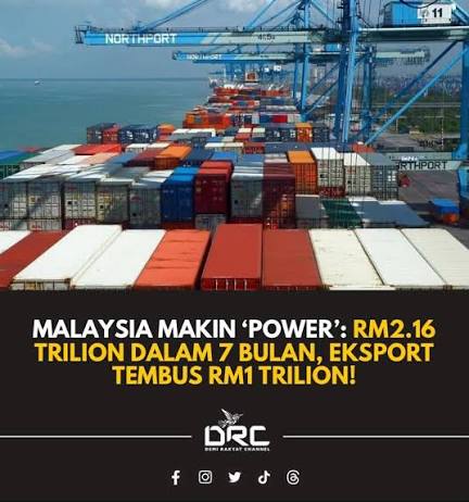 Perdagangan Malaysia Tembus